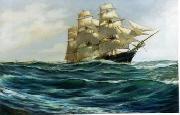 unknow artist Seascape, boats, ships and warships. 119 oil painting reproduction